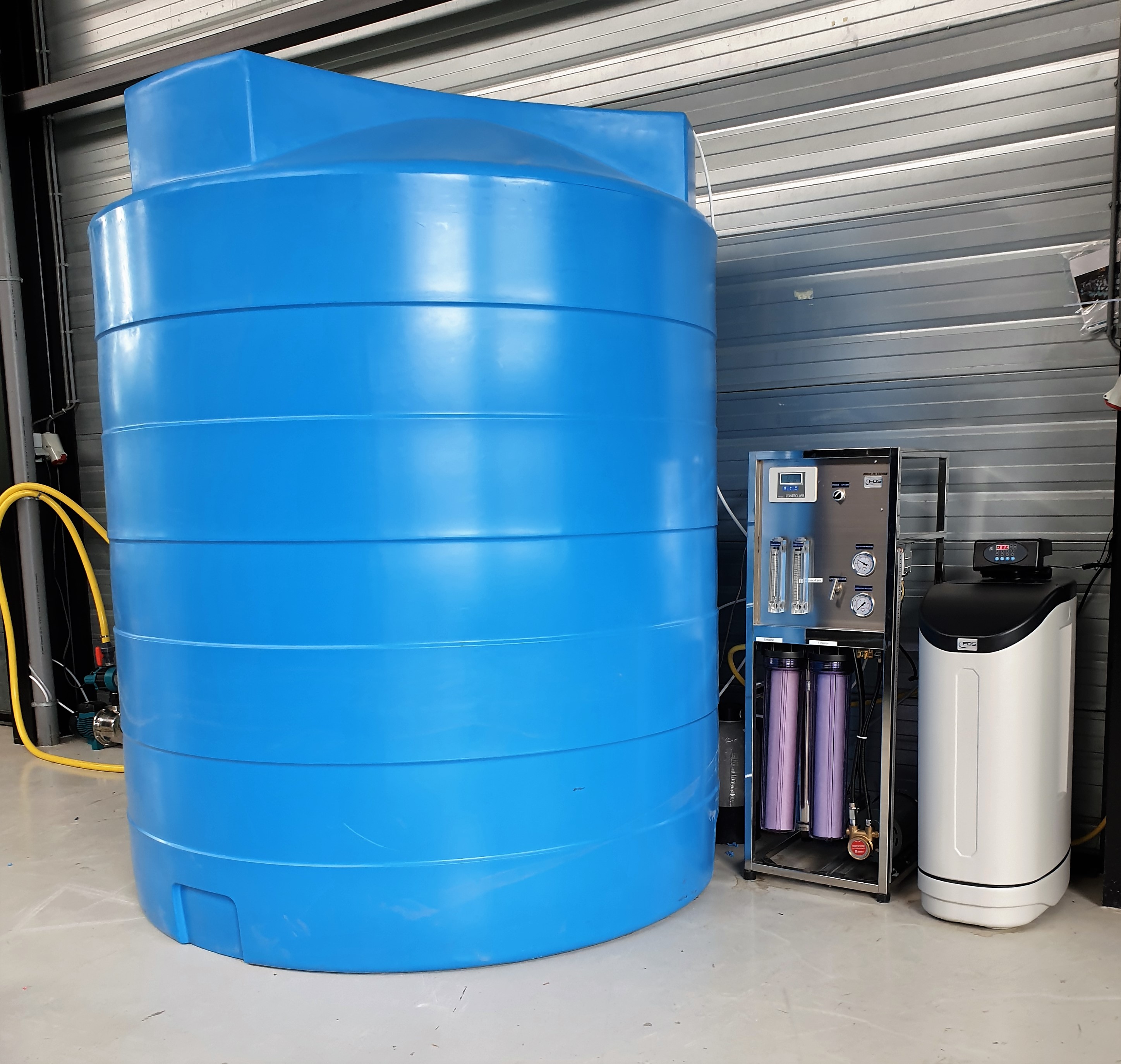 RO-installatie in technische ruimte